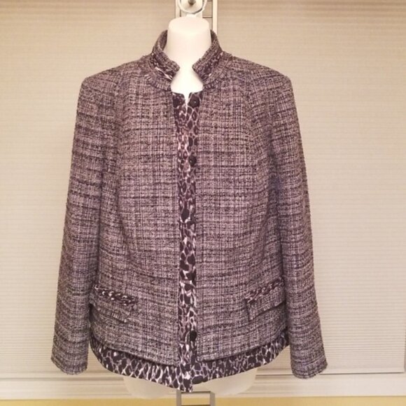 Tahari Woman blazer (14) EUC - Picture 1 of 9